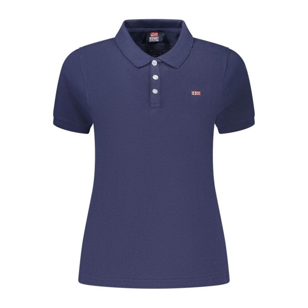 Norway 1963 Blue Cotton Women's Polo Women's Shirt